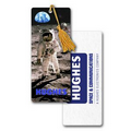 PET Bookmark w/ 3D Effect Images of Astronaut on Moon (Blank)
